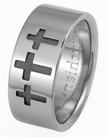 titanium christian ring cr8 Titanium Wedding and Engagement Rings