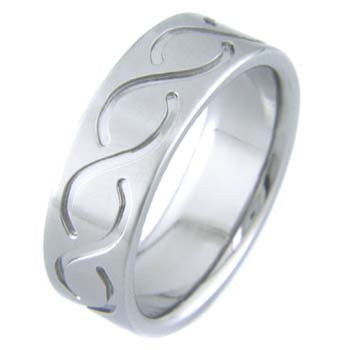 Boone Titanium Ring - Snakes