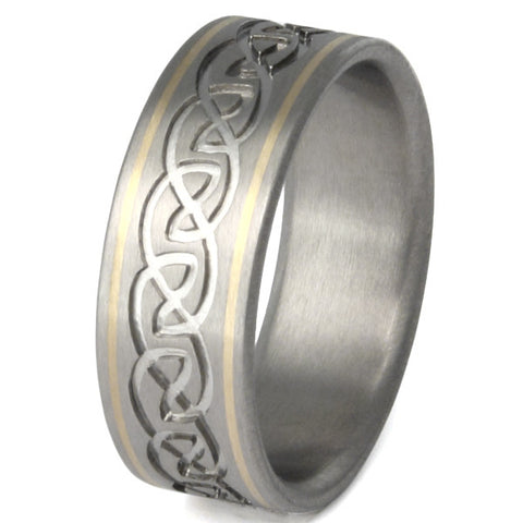titanium irish celtic wedding rings ck21 Titanium Wedding and Engagement Rings
