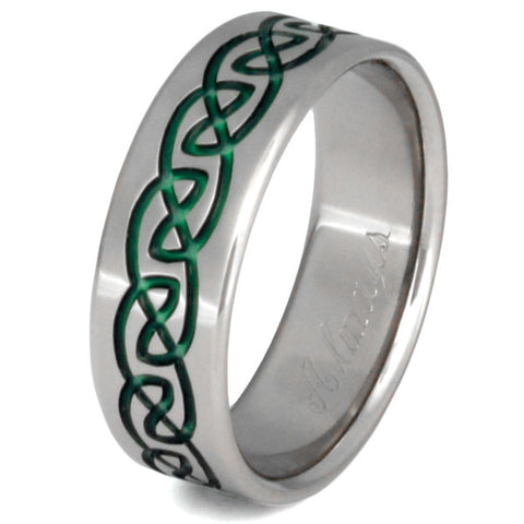 titanium celtic ring ck32 Titanium Wedding and Engagement Rings