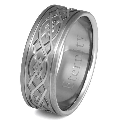 titanium irish celtic wedding rings ck52 Titanium Wedding and Engagement Rings
