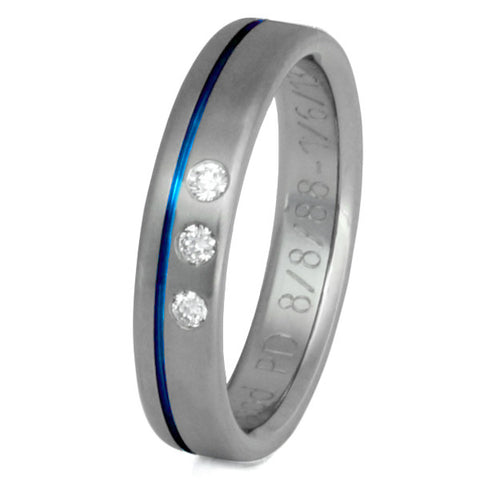 titanium diamond rings s34 Titanium Wedding and Engagement Rings