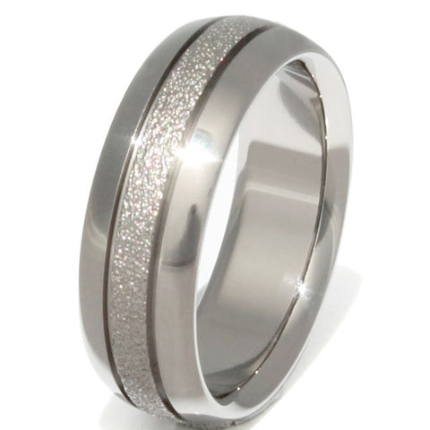 the splendid frost titanium wedding ring f27 Titanium Wedding and Engagement Rings