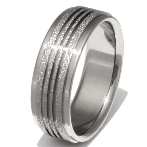 synergy frost titanium wedding ring f10 Titanium Wedding and Engagement Rings