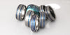 The Thin Blue Line – Law Enforcement Officers Choose The Thin Blue Line Titanium Rings