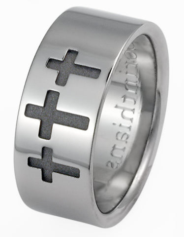 titanium christian ring cr8 Titanium Wedding and Engagement Rings