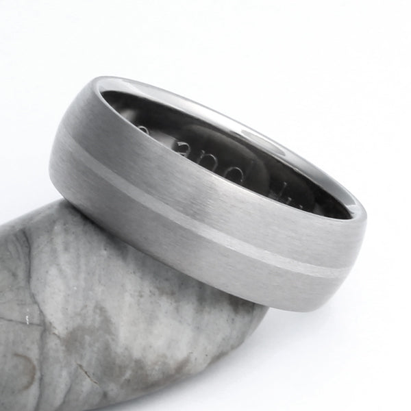 Platinum Titanium Wedding Ring p4