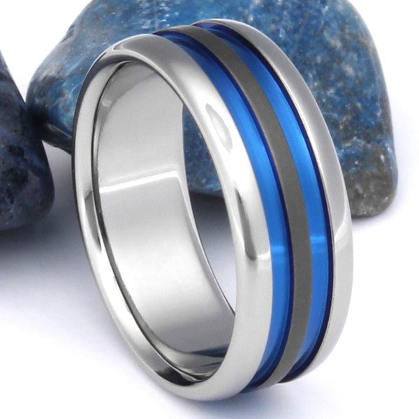 Sable Titanium Rings sa28