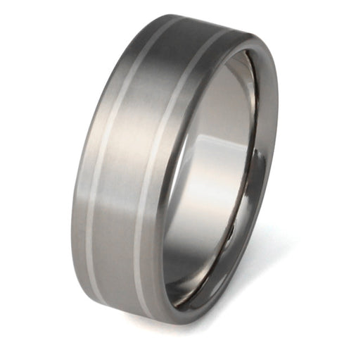 Silver Titanium Ring - sv2
