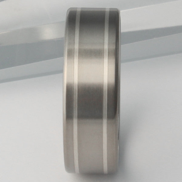 Silver Titanium Ring - sv2