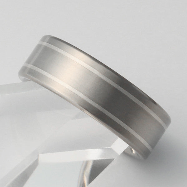 Silver Titanium Ring - sv2