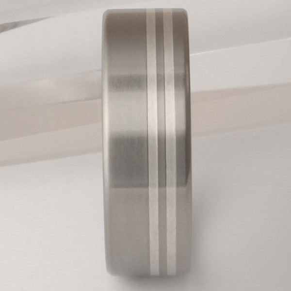 Silver Titanium Ring - sv3