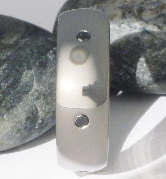 black diamond titanium wedding ring bd18 Titanium Wedding and Engagement Rings