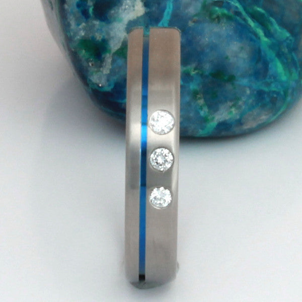 titanium diamond rings s34 Titanium Wedding and Engagement Rings