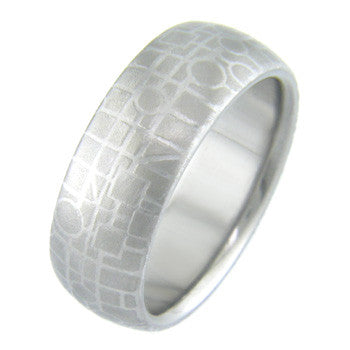 Boone Titanium Mokumanium™ Ring - Contemp