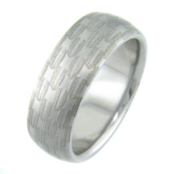 Boone Titanium Mokumanium™ Ring - Snake Skin