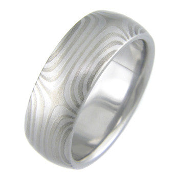 Boone Titanium Mokumanium™ Ring - Twist