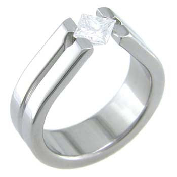harmony Titanium Wedding and Engagement Rings