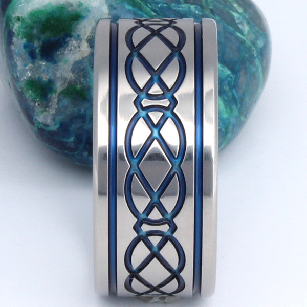 titanium irish celtic wedding rings ck6 Titanium Wedding and Engagement Rings