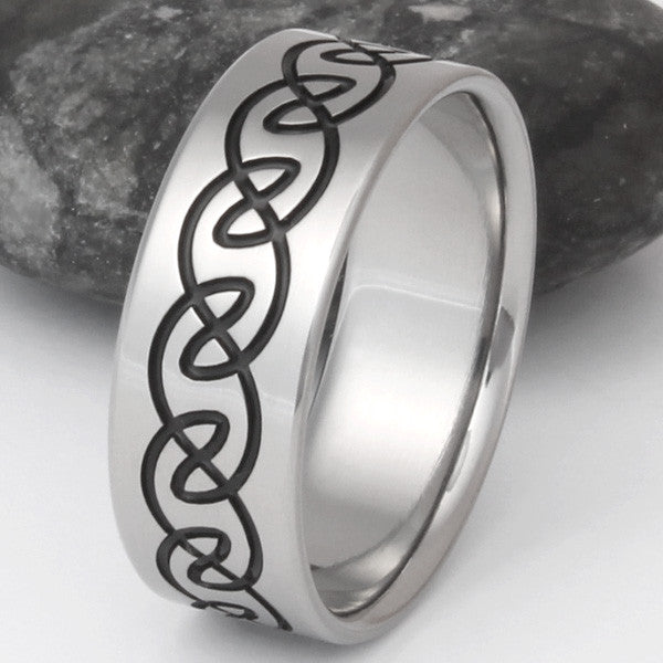 titanium celtic rings ck14 Titanium Wedding and Engagement Rings