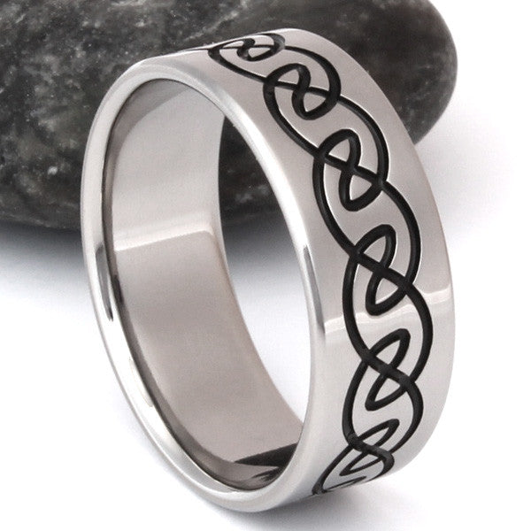 titanium celtic rings ck14 Titanium Wedding and Engagement Rings