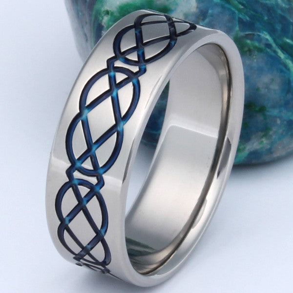titanium irish celtic promise rings ck2 Titanium Wedding and Engagement Rings