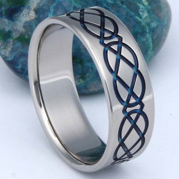 titanium irish celtic promise rings ck2 Titanium Wedding and Engagement Rings
