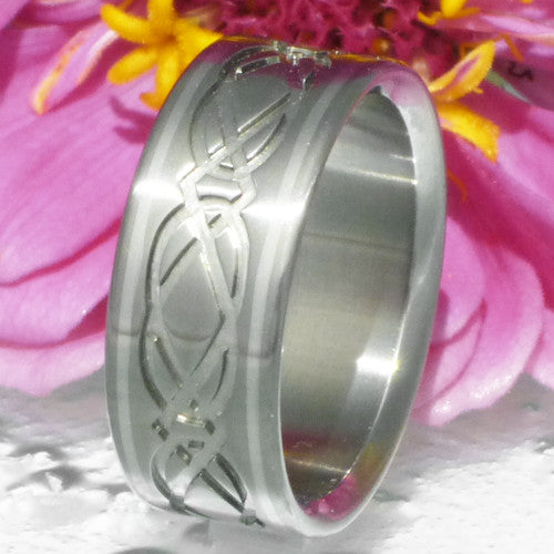 titanium irish celtic wedding rings ck22 Titanium Wedding and Engagement Rings