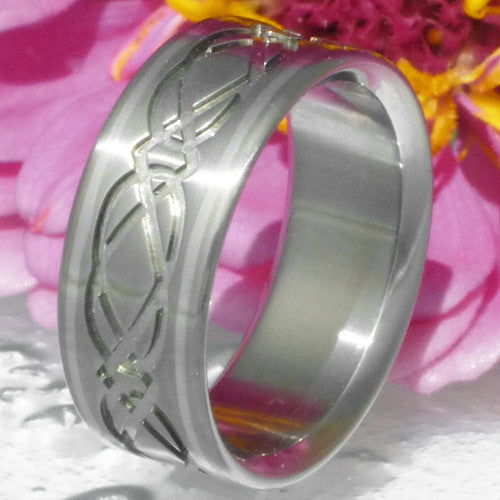 titanium irish celtic wedding rings ck22 Titanium Wedding and Engagement Rings