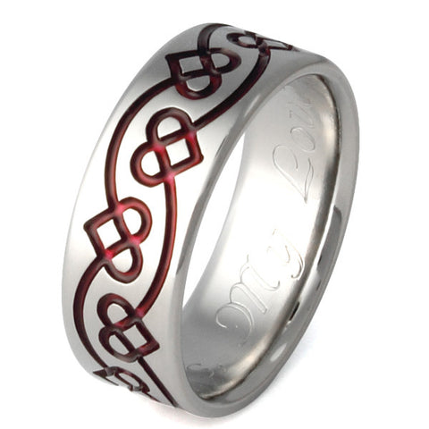 titanium celtic ring ck29 Titanium Wedding and Engagement Rings