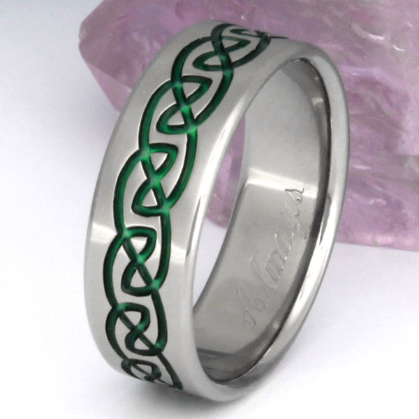 titanium celtic ring ck32 Titanium Wedding and Engagement Rings