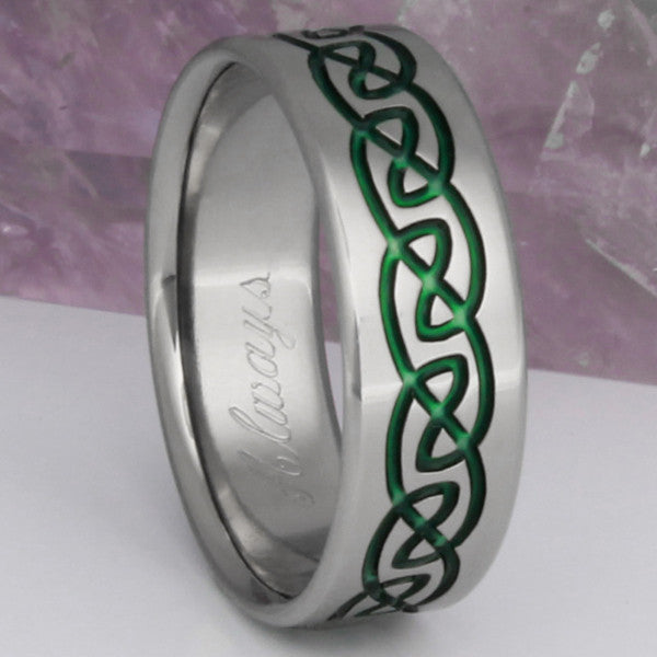 titanium celtic ring ck32 Titanium Wedding and Engagement Rings