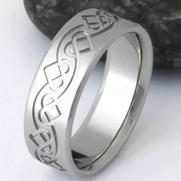 irish celtic titanium ring ck35 Titanium Wedding and Engagement Rings