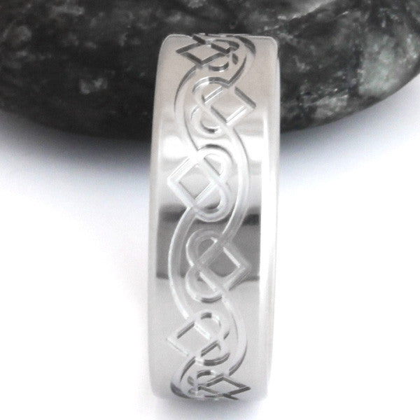 irish celtic titanium ring ck35 Titanium Wedding and Engagement Rings