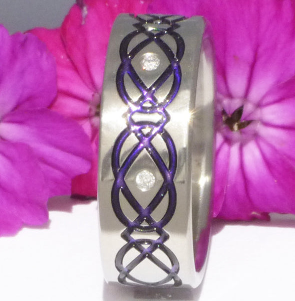 titanium irish celtic wedding rings ck43 Titanium Wedding and Engagement Rings