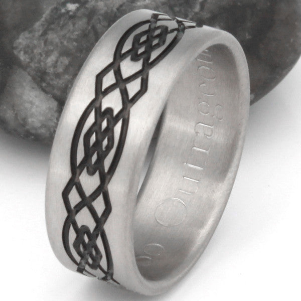 titanium celtic ring ck46 Titanium Wedding and Engagement Rings