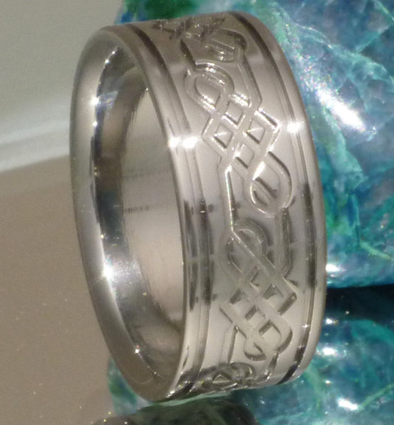 titanium irish celtic wedding rings ck53 Titanium Wedding and Engagement Rings