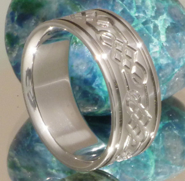 titanium irish celtic wedding rings ck53 Titanium Wedding and Engagement Rings