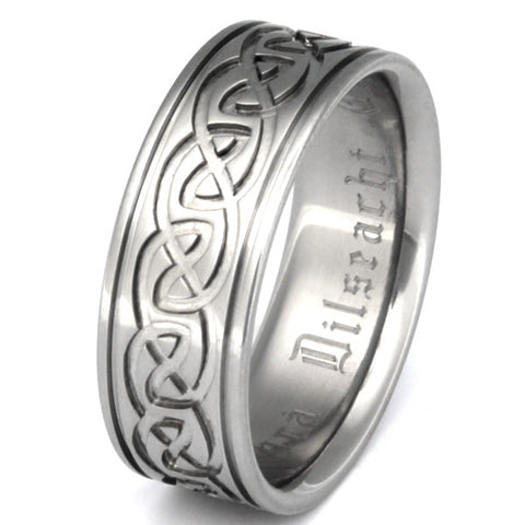 titanium irish celtic wedding rings ck57 Titanium Wedding and Engagement Rings