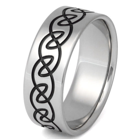 titanium celtic rings ck14 Titanium Wedding and Engagement Rings