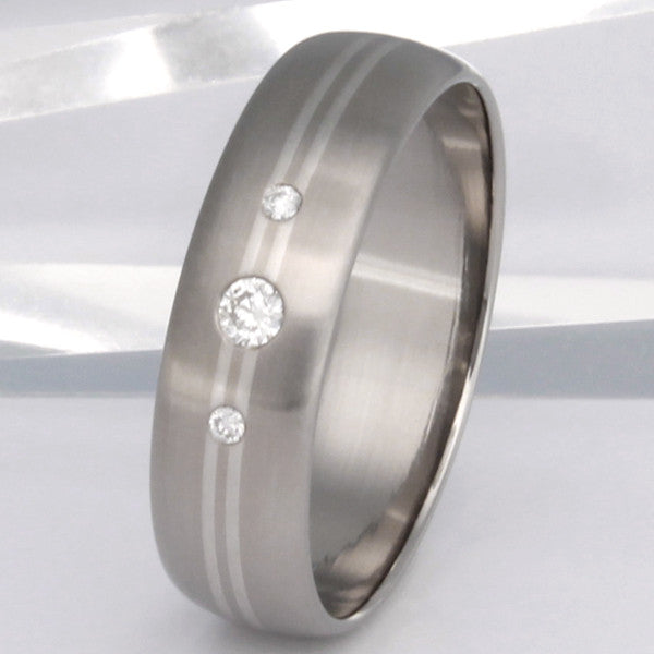 titanium diamond wedding ring s22 Titanium Wedding and Engagement Rings