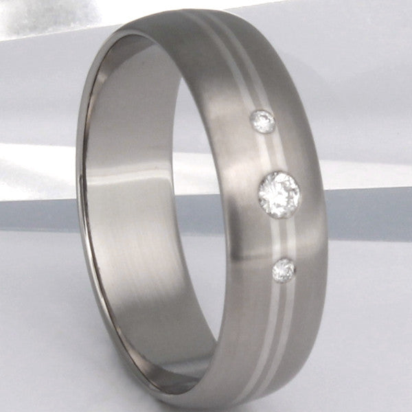 titanium diamond wedding ring s22 Titanium Wedding and Engagement Rings