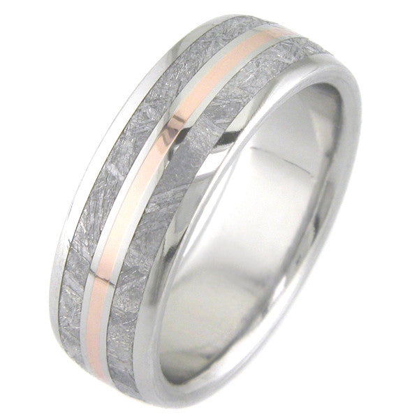 Boone Meteorite Dual Stripes With Gold Inlay