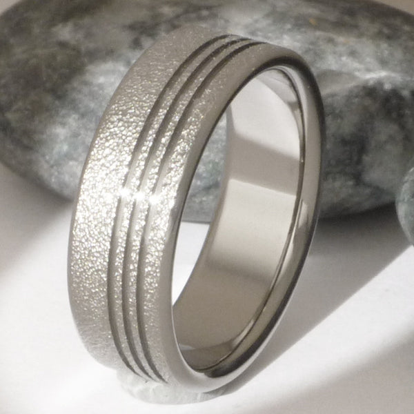the chill frost titanium wedding ring f1 Titanium Wedding and Engagement Rings