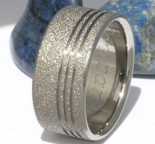 the chill frost titanium wedding ring f1 Titanium Wedding and Engagement Rings