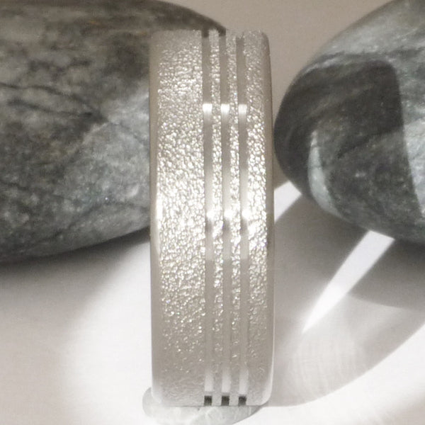 the chill frost titanium wedding ring f1 Titanium Wedding and Engagement Rings