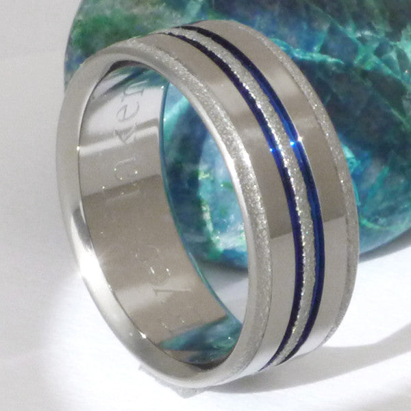 dazzling frost titanium wedding ring f20 Titanium Wedding and Engagement Rings