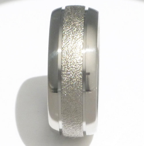 the splash titanium frost wedding ring f3 Titanium Wedding and Engagement Rings