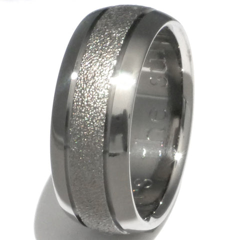 the splash titanium frost wedding ring f3 Titanium Wedding and Engagement Rings
