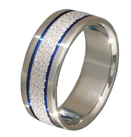 the glimmer frost titanium wedding ring f7 Titanium Wedding and Engagement Rings